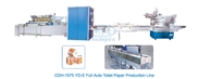 Dây chuyền sản xuất giấy vệ sinh hoàn toàn tự động CDH-1575 YD-E 